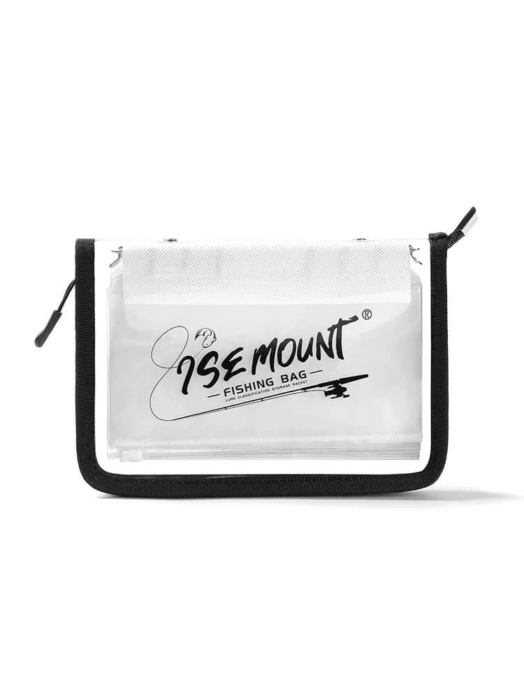 Sac tri PVC transparent leurres pêche Luya compartimenté étanche - Accessoire rangement organisation
