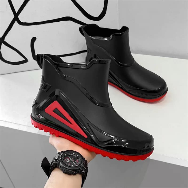 Chaussures pêche homme 2025 légères randonnée aquatique étanches durables bottes pluie Shaxi antidérapantes