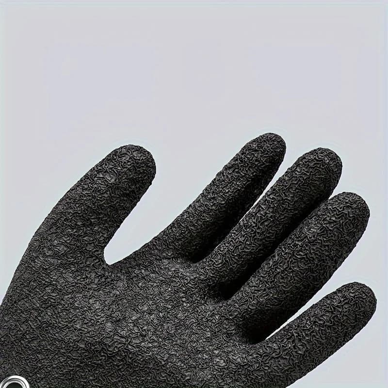 Gants de pêche magnétiques anti-dérapants étanches pour décrocher et attraper le poisson