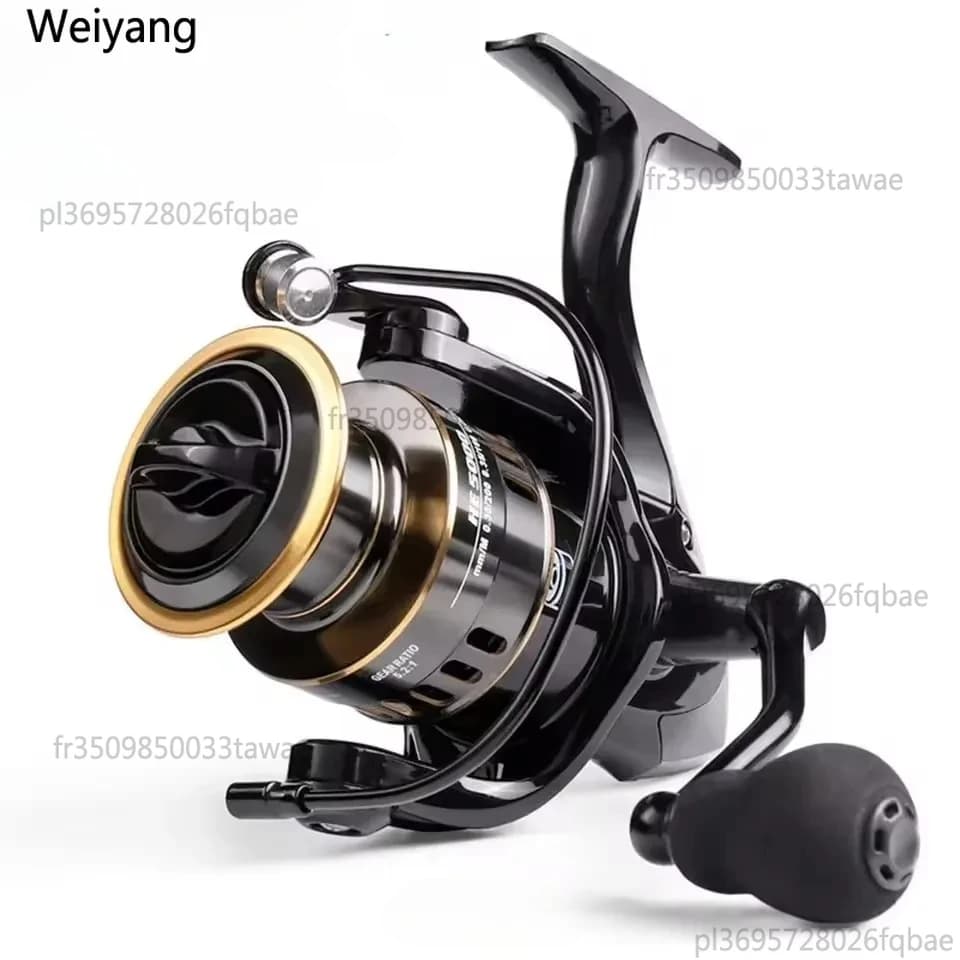 Nouveau moulinet spinning métal frein 12KG - Roue haute vitesse adaptable tous plans d'eau