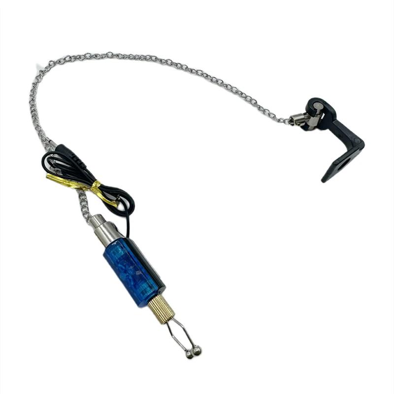 Indicateur Swinger LED étanche pour alarme de touche carpe - Bobbin avec chaîne lumineuse détection morsure