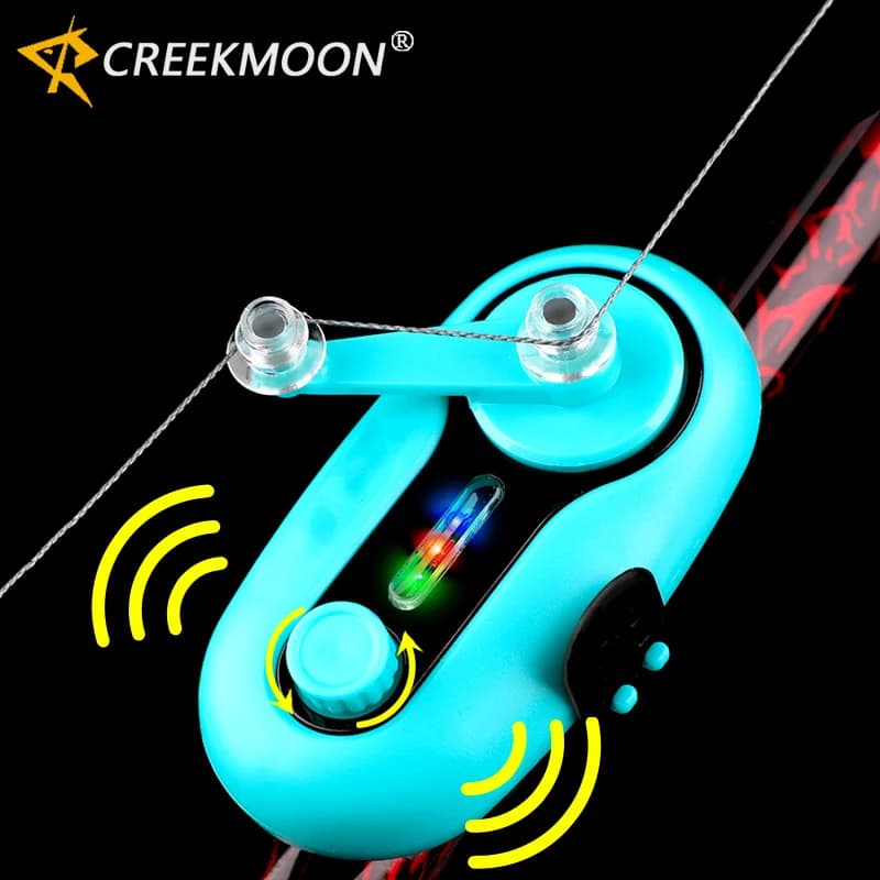 Alarme électronique universelle pour pêche en mer avec LED et économie d'énergie - détecteur de touches