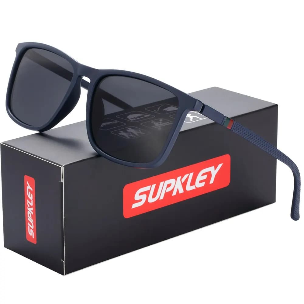 Lunettes sport pêche polarisées homme légères confortables protection UV400 journée entière