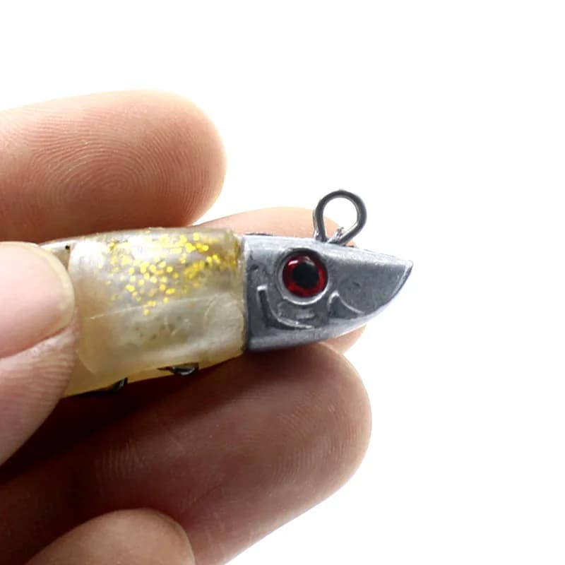 Leurre souple jigging 10cm 15g et 13cm 26g pour pêche en mer leurre T-tail silure bar