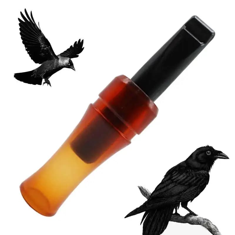 Sifflet appel corbeau chasse outils - leurre simulation son oiseaux appât accessoire extérieur