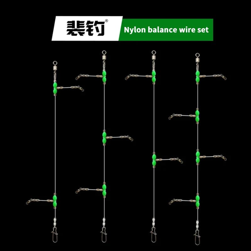 Set ligne nylon tenpin PD Fishing - Montage pêche wreck shore casting longue distance connecteur gourde