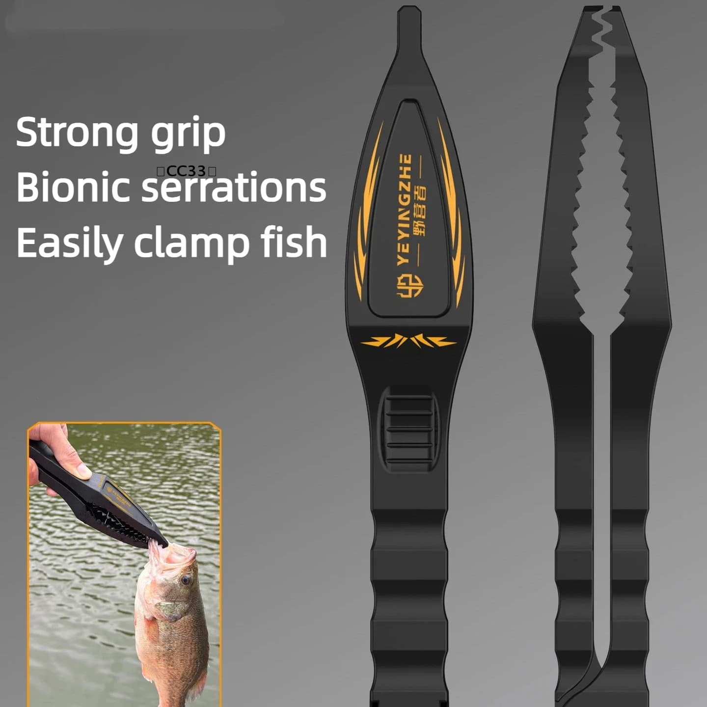 Gripper flottant pêche avec pince et balance - Attrape-poisson pince lèvres extracteur hameçon pour pêcheur