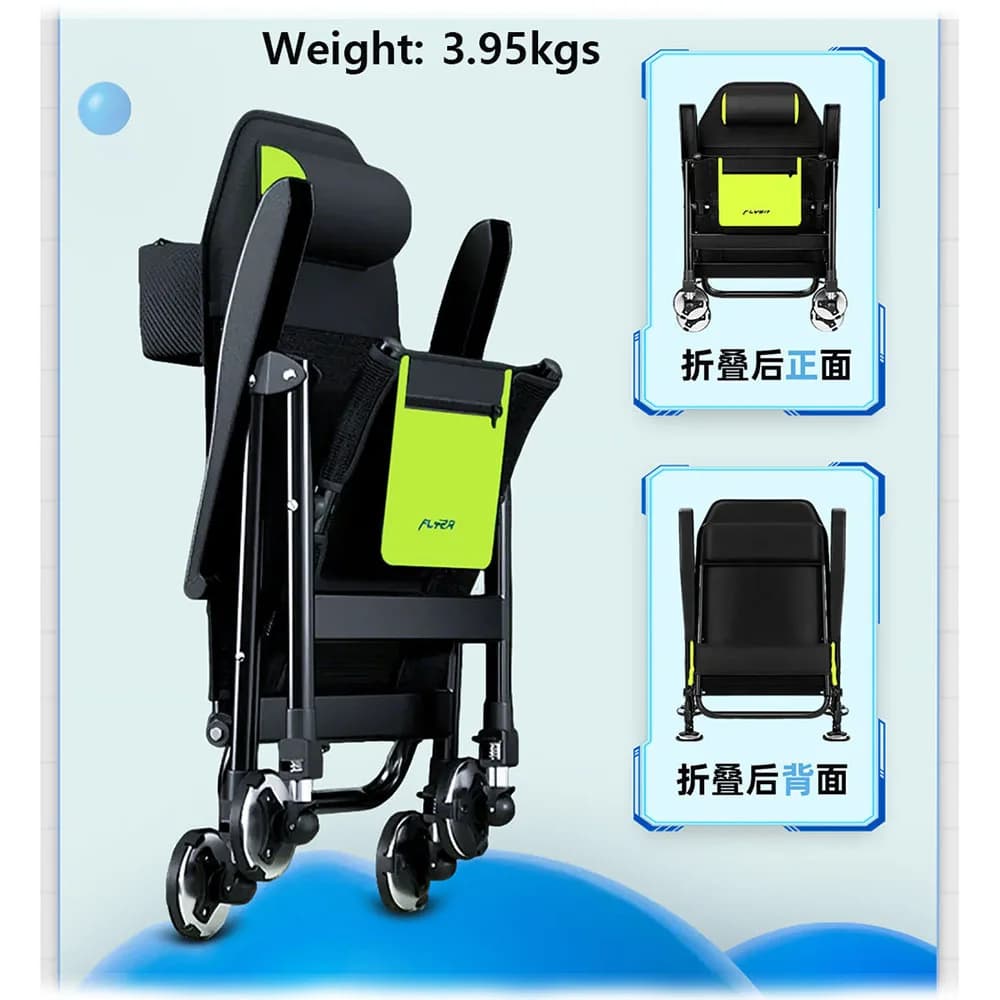 Chaise de pêche pliante européenne renforcée portable pour pêche eau douce et camping