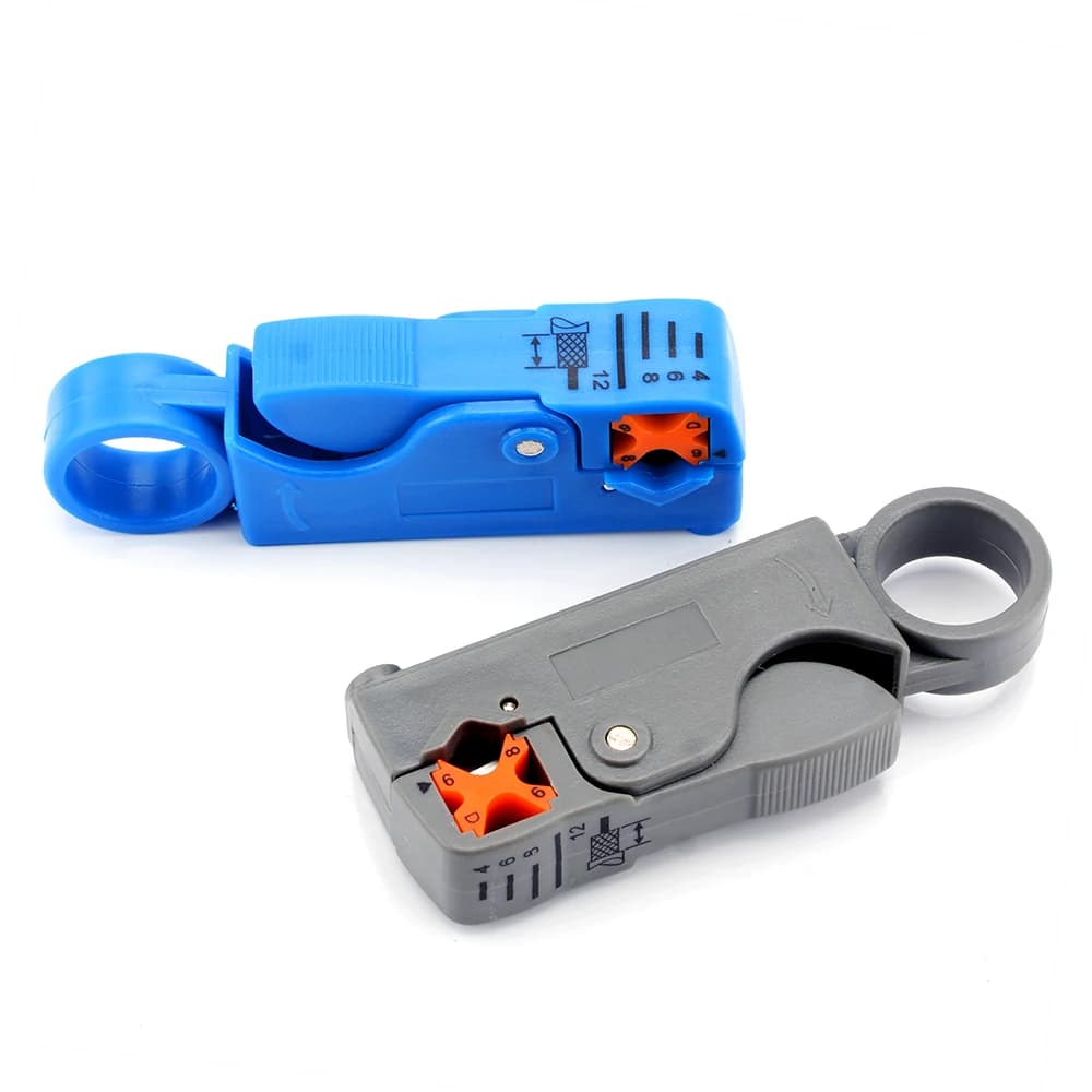 Pince à dénuder et sertir automatique - Outil 2 en 1 pour fils de pêche et connexions électriques