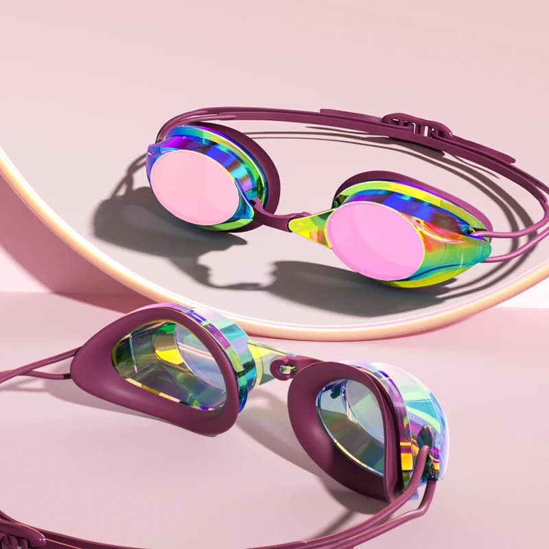 Lunettes de natation anti-buée UV étanches adultes hommes femmes jeunes