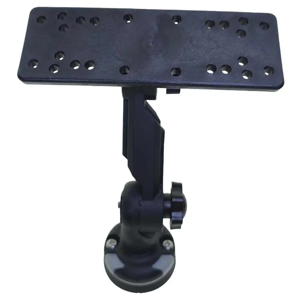 Support sondeur kayak drifting - Fixation Garmin Lowrance pour canoë pêche, support GPS bateau PVC