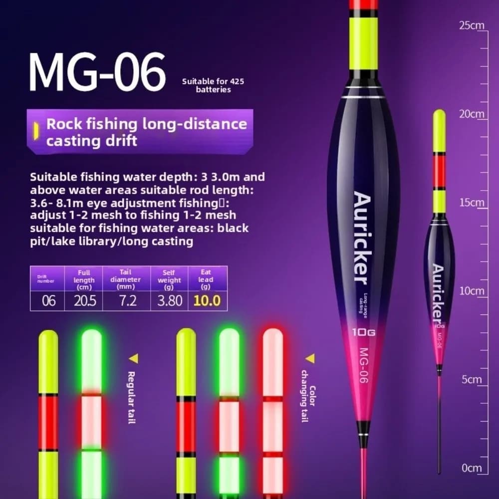 Flotteur indicateur électronique capteur gravité - détection touches changement couleur pêche nocturne