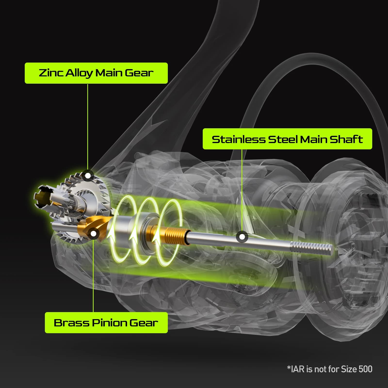 HANDING M1 Spinning Reel 12kg Max Drag Fishing Reel, 9+1 Ball Bearings, 5.2:1 Ge