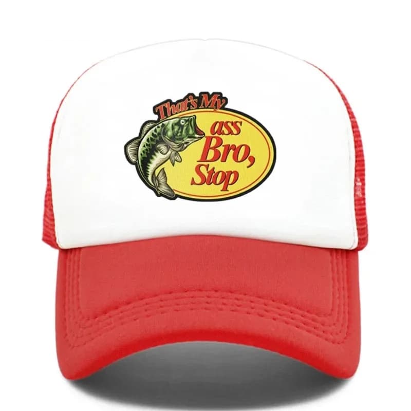 Casquette snapback pêche humour - That's my ass bro trucker hat pêche chasse streetwear