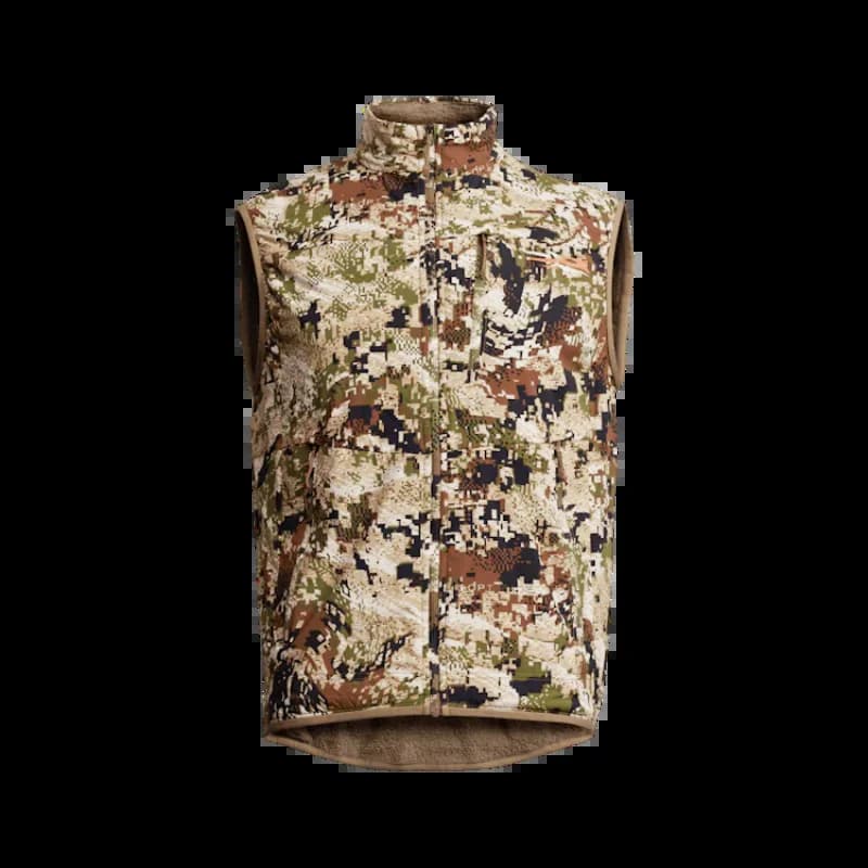 Gilet pêche camouflage haute qualité homme - Veste chasse automne hiver activités outdoor ambiant 100