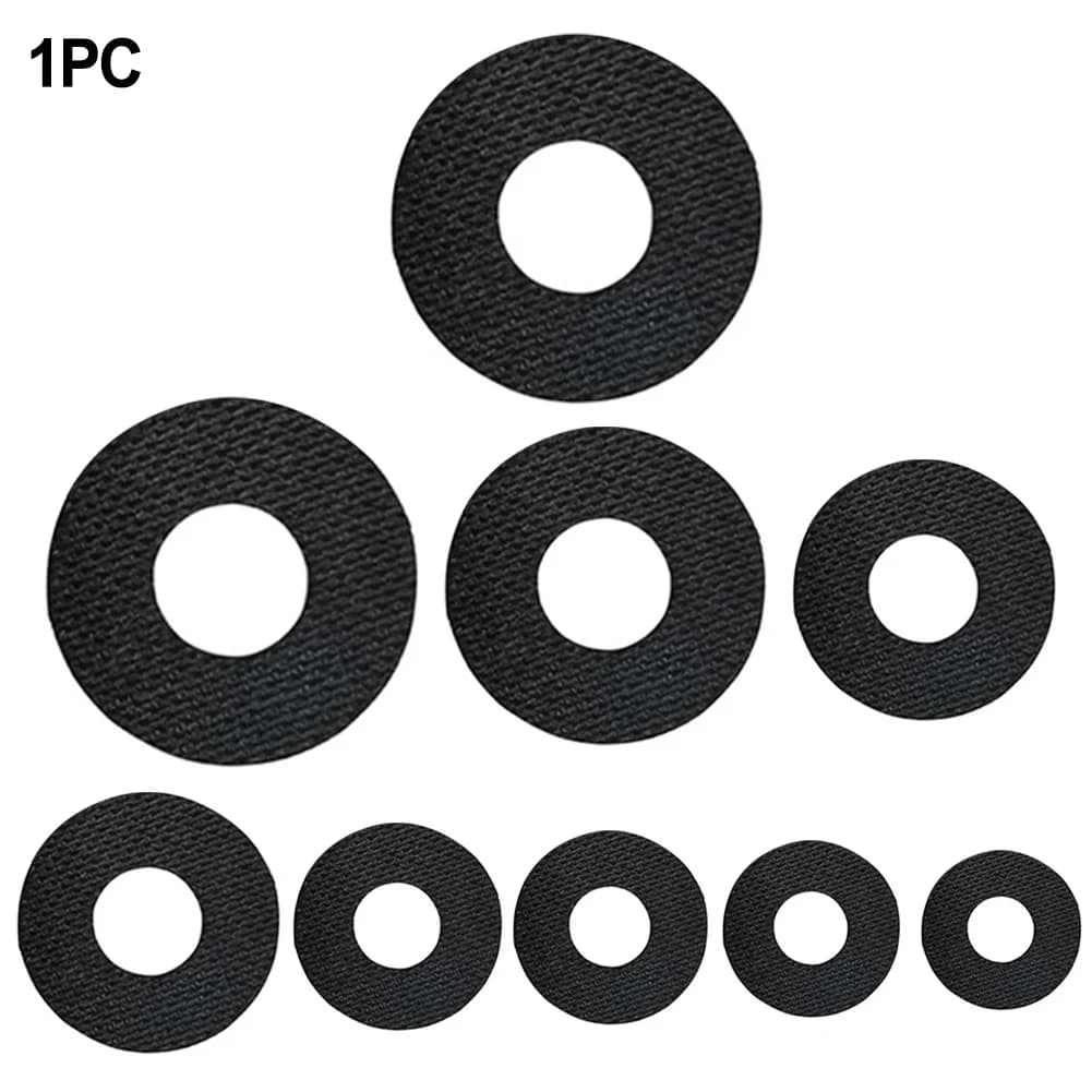 Washers frein mouchettes carbone - rondelles frein noir fibre carbone pour tambours casting