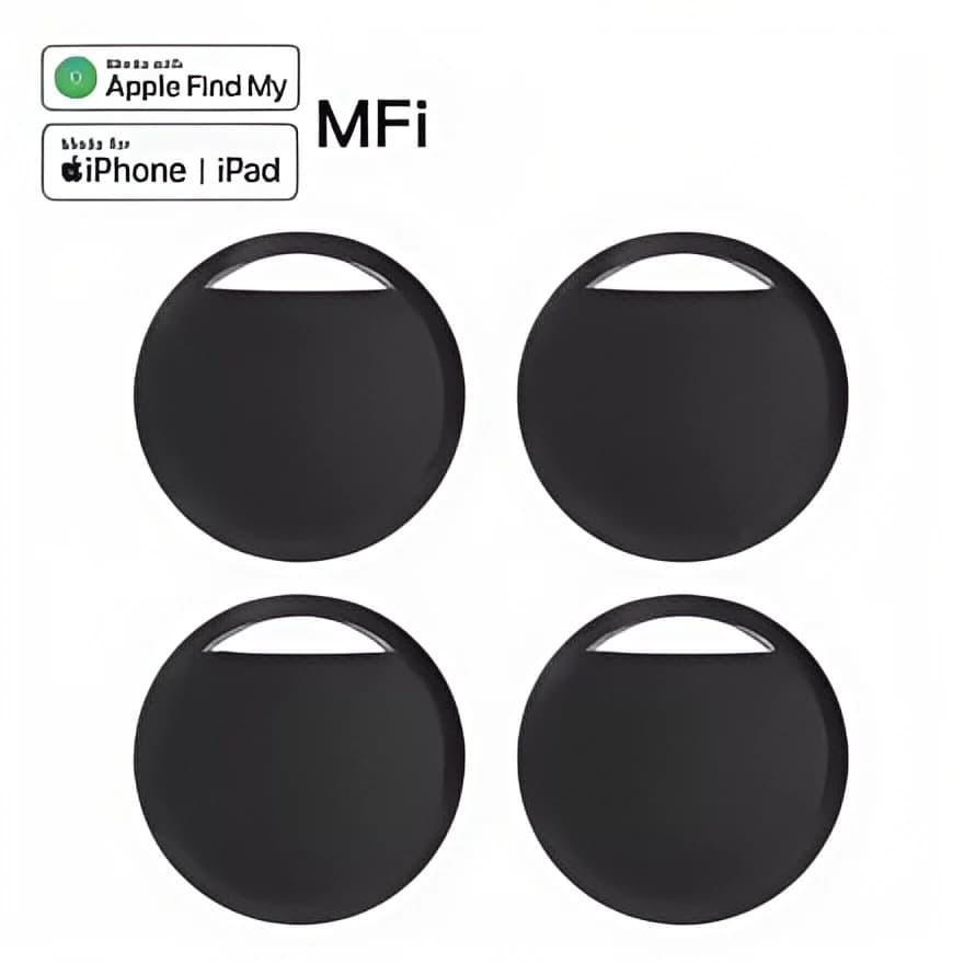 AirTag tracker Bluetooth IPX5 étanche compatible Find My iPhone localisateur clés animaux bagages