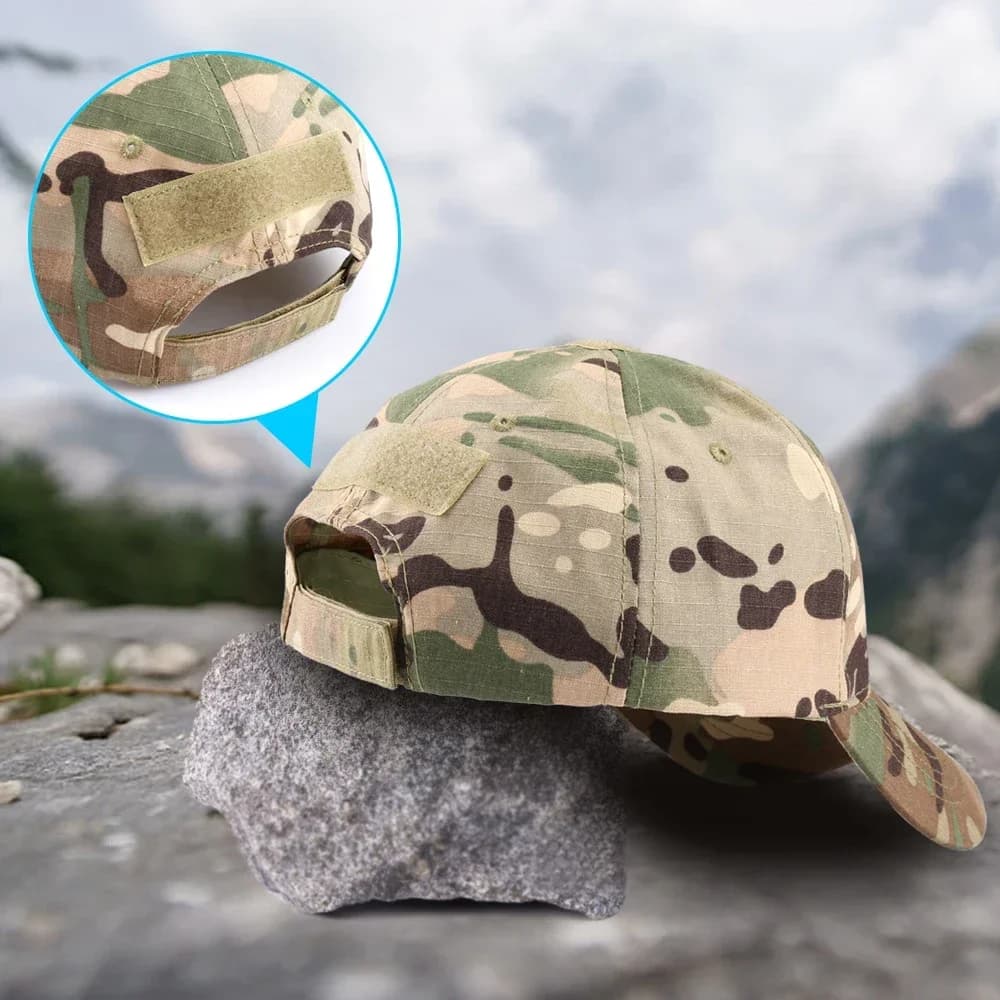 Casquette trucker mesh camouflage pêche breathable tactique réglable été chasse camping