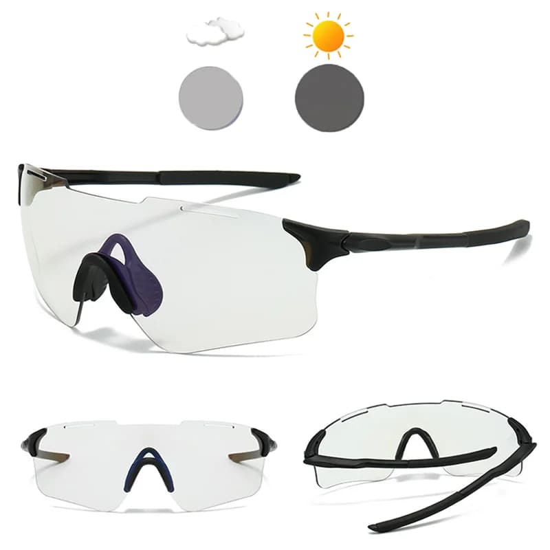 Lunettes sans monture UV400 pour conduite et outdoor - Hommes et femmes - Randonnée et cyclisme