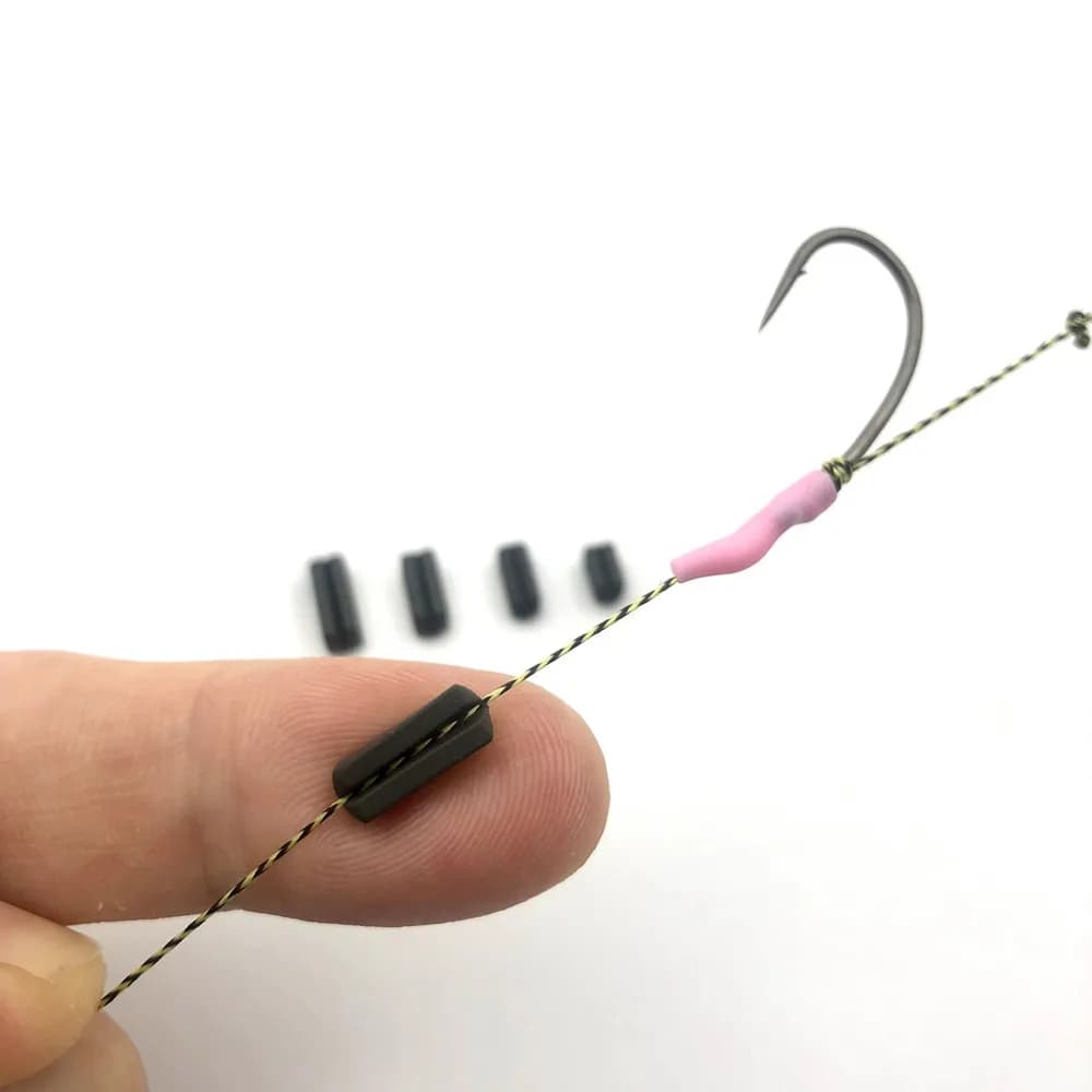 Plombs tungstène à changement rapide pour pêche à la carpe - accessoires montages plombées putty