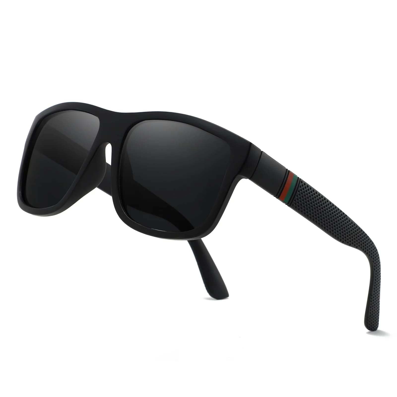 Lunettes de soleil UV400 neuves pêche randonnée - Modèle carré sport extérieur homme femme