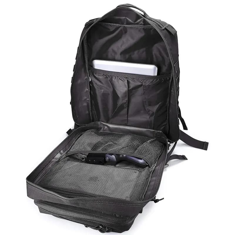 Sac à dos tactique 50L étanche homme - Grand sac de voyage multifonction pour activités outdoor