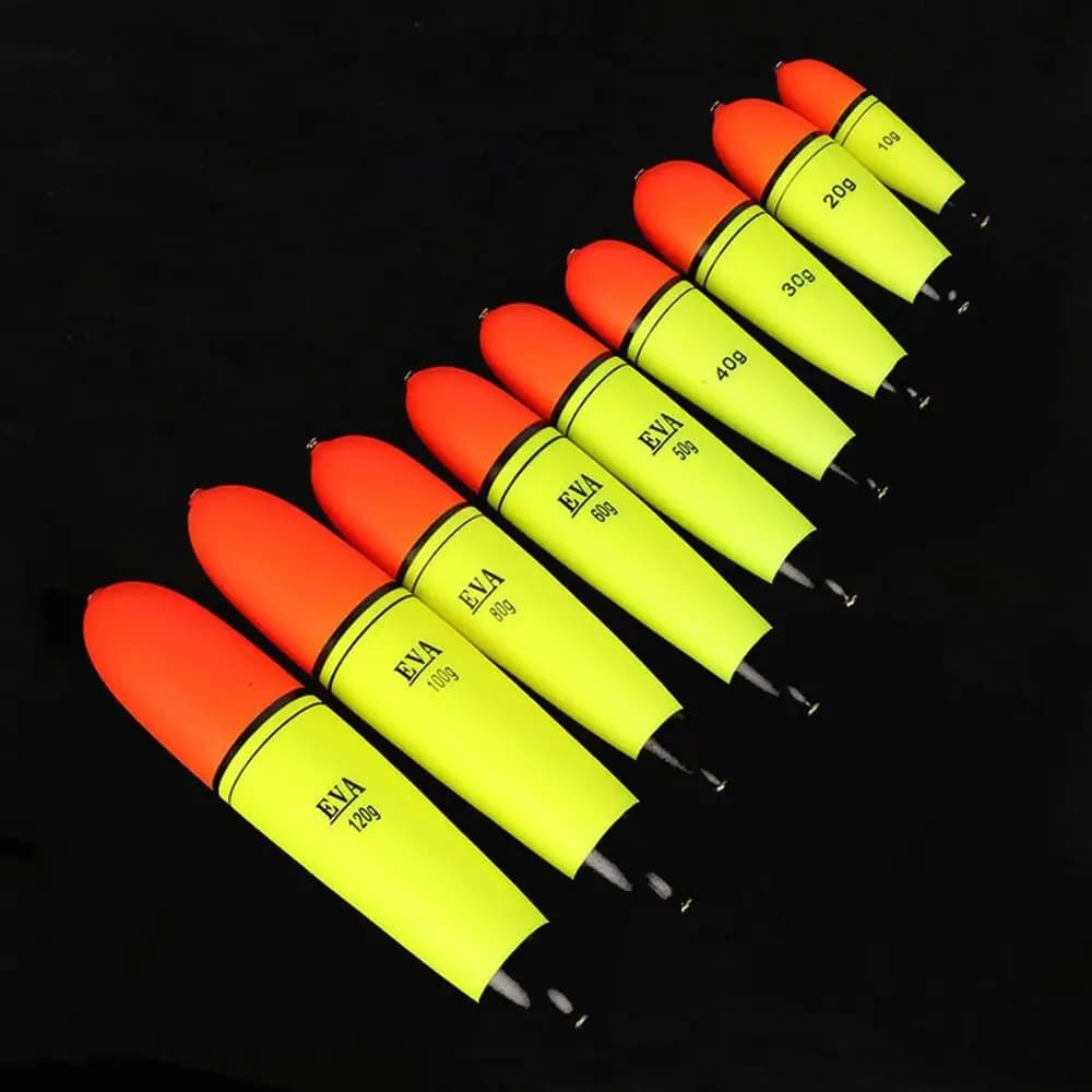 Flotteur de pêche EVA pour surfcasting et pêche aux leurres, flottabilité permanente et longue portée