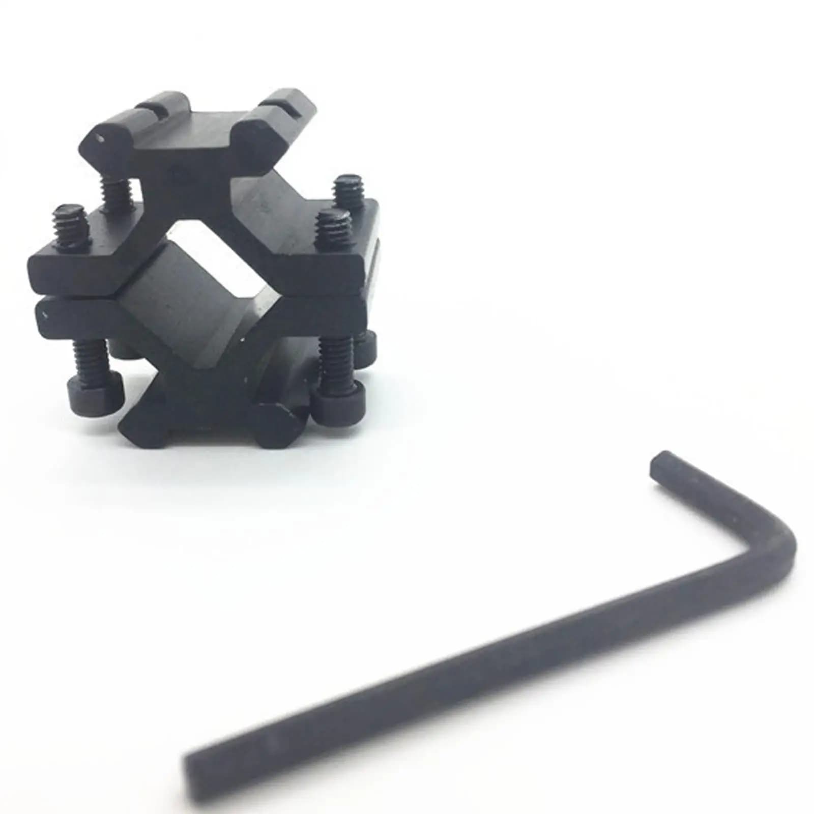 Monture rail tactique universelle 20mm ajustable - Support pour accessoires de fusil de pêche et chasse