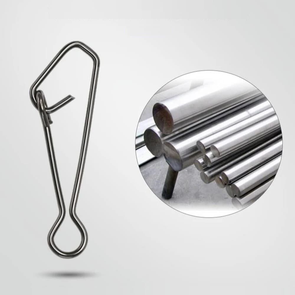 Émerillons roulants et anneaux connecteurs 100/200 pièces pour ligne leurres - DNDYUJU accessoires