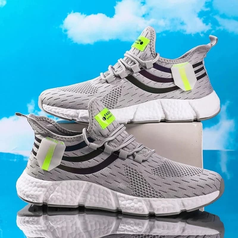 Sneakers unisex pêche running - Chaussures sport légères pour pêche active et marche
