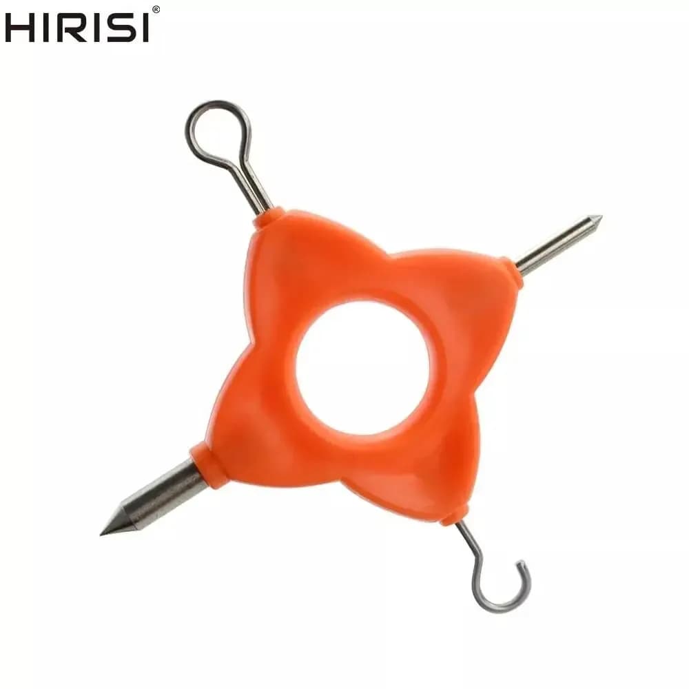 Outil nœuds pêche 4 en 1 Hirisi - nœudeuse portable pour montages carpe et D-rig rapides