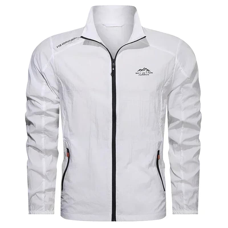 Veste été homme pêche protection UPF100+ ultra-légère respirante camping pêche en plein air