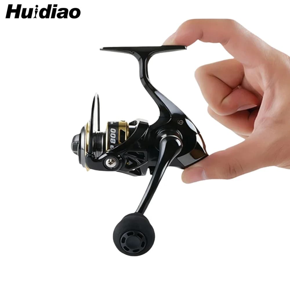 Moulinet Ultraléger Huidiao 135g - Compact 500/800 pour pêche sur glace et techniques fines d'hiver