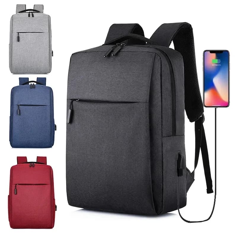 Sac à dos professionnel USB rechargeable 2024 - Cartable étanche ordinateur portable école bureau