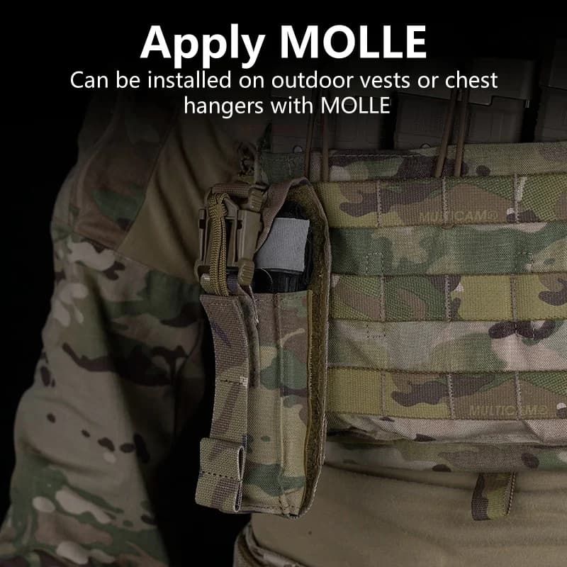 Pochette tourniquet rapide MOLLE - Accessoire pêche essentiel pour sécurité en extérieur