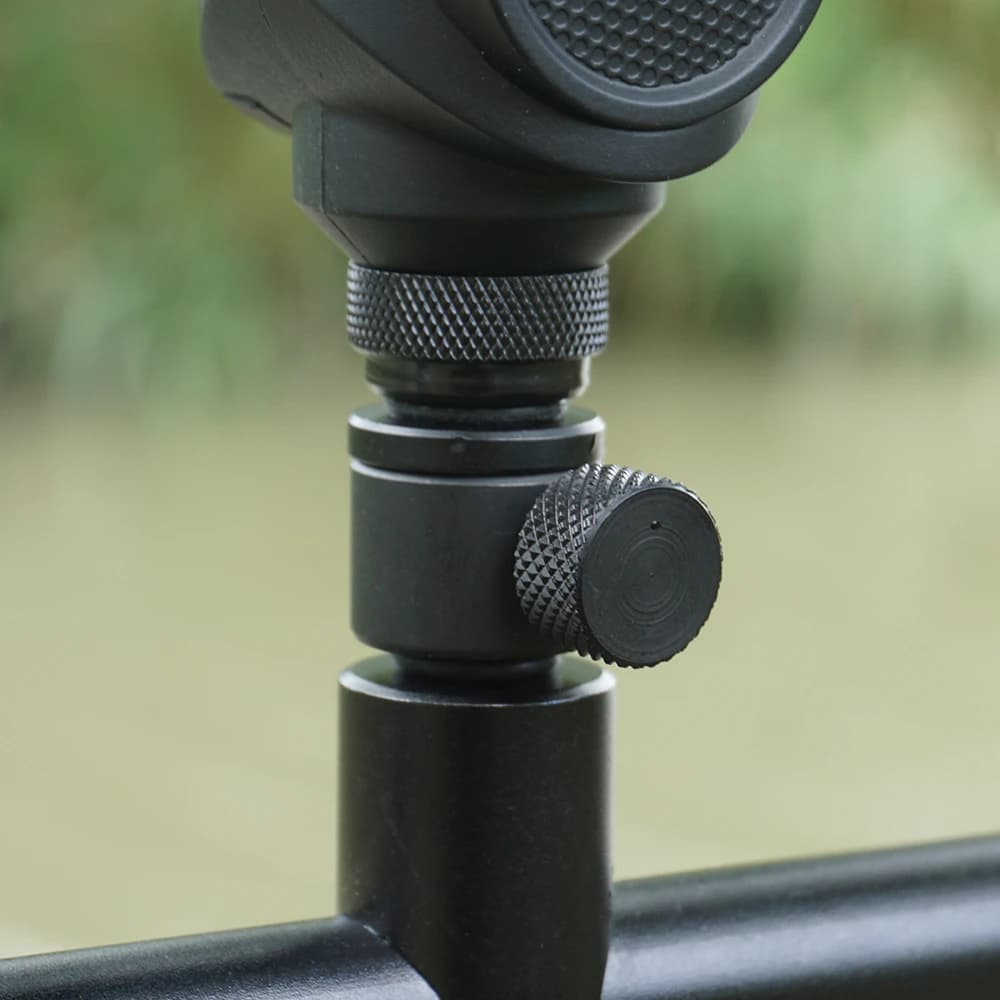 Hirisi 4 connecteurs rapides aluminium noir pour rod pod et supports - accessoires pêche carpe AQ208