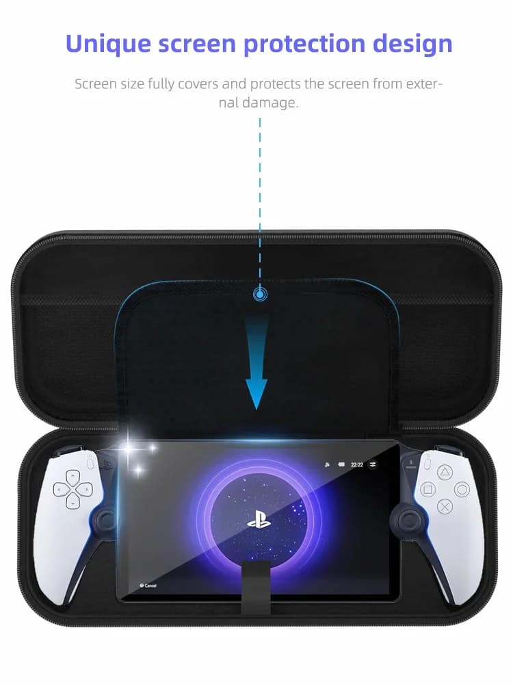 Étui de transport EVA rigide pour PS Portal - Protection console portable PlayStation 5