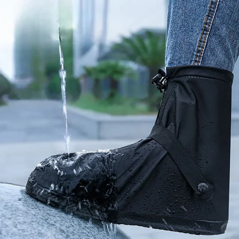 Bottes de pluie homme résistantes légères PVC imperméables antidérapantes pour travail extérieur