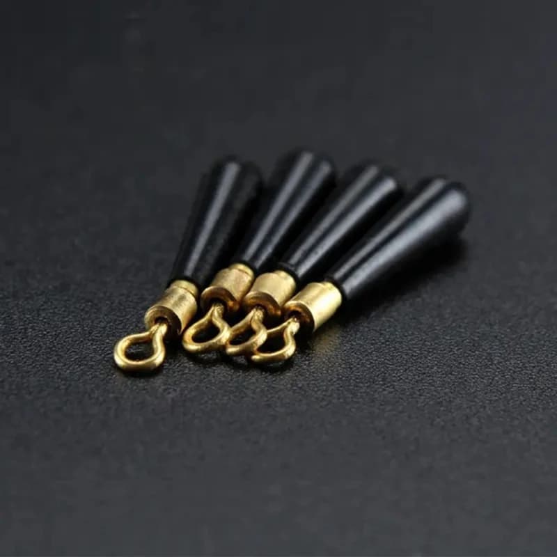 50 supports de flotteurs en cuivre rotatifs - Connecteurs rapides avec rotule et silicone