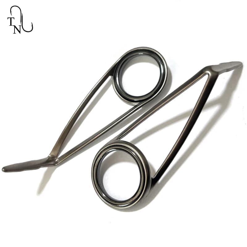 Kit 9 guides yeux canne pêche céramique acier inox TN20 réparation anneaux accessoires remplacement