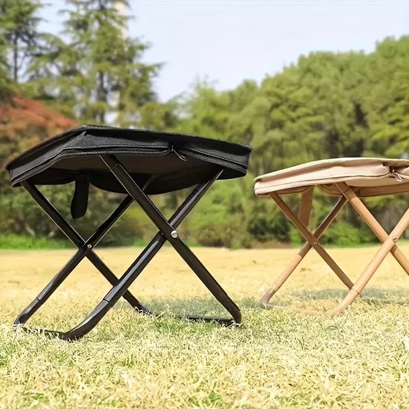 Chaise pliante pêche ultra légère portable multifonction pour camping randonnée et voyage