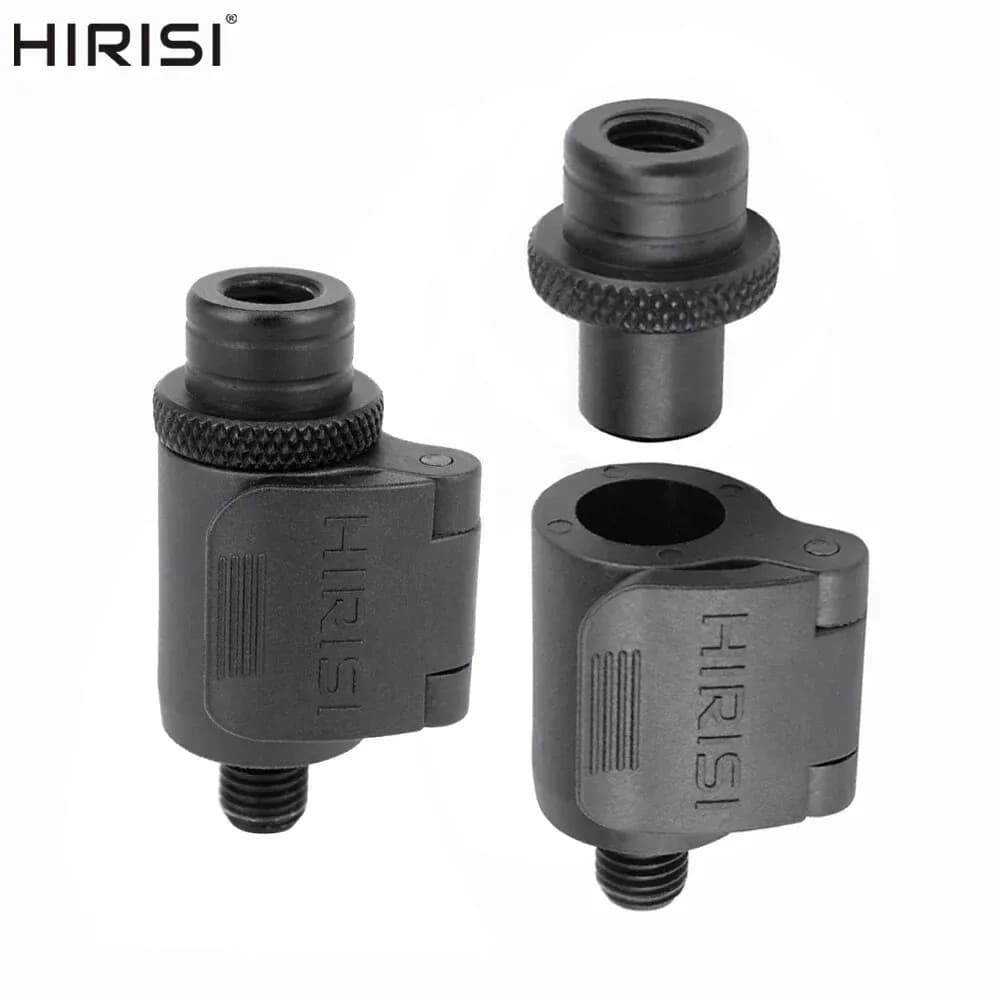 Connecteur rapide aluminium Hirisi AQ211 - pour alarms carpe, rod pod et bank sticks