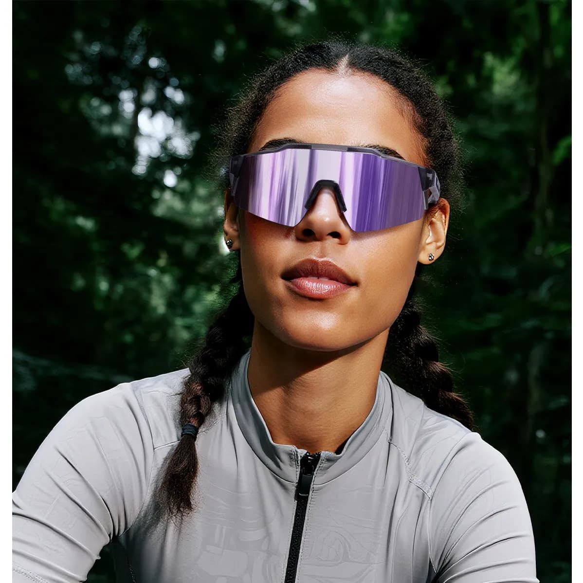 Lunettes de vélo polarisées KAPVOE pour homme et femme - VTT, route, pêche et sports outdoor