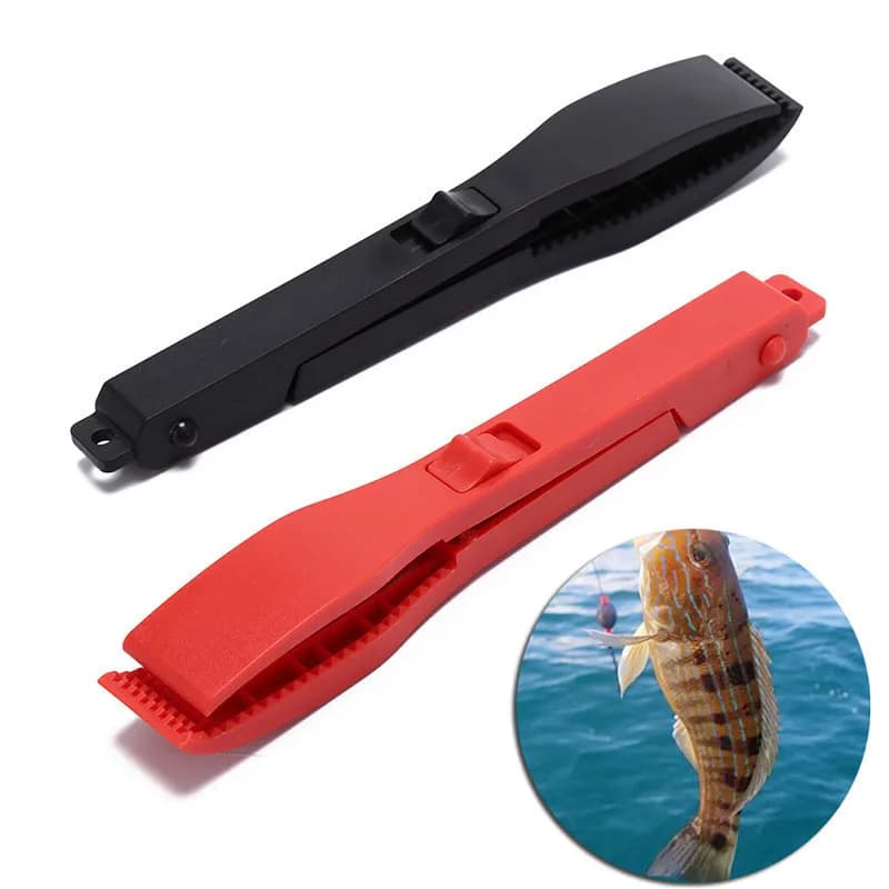 Pince de serrage multifonction pour cannes à pêche avec verrouillage et grip ergonomique