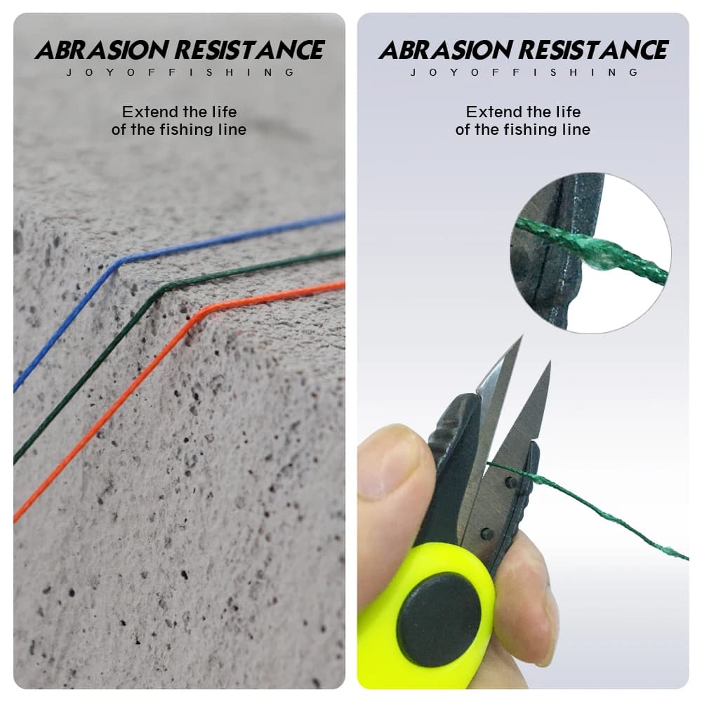 Ligne de pêche PE japonaise multifilament super résistante JOF 300M 500M 1000M 4-8 brins 18-88LB multicolore