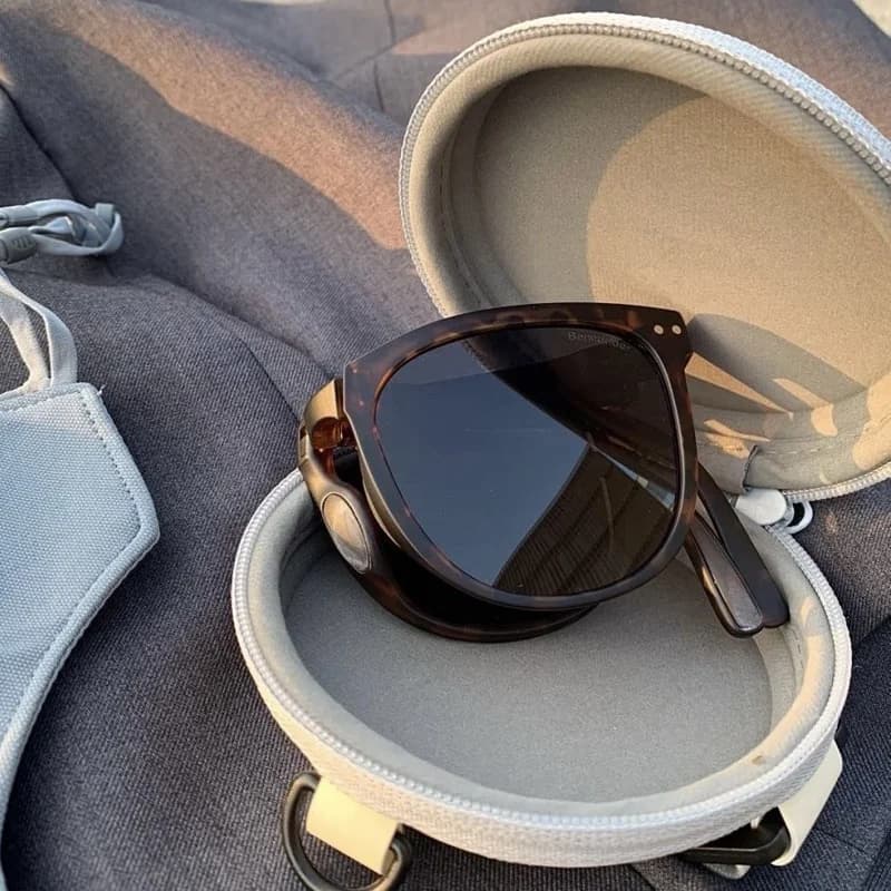 Lunettes de soleil pliantes ultra légères pour pêche nomade - Hommes et femmes