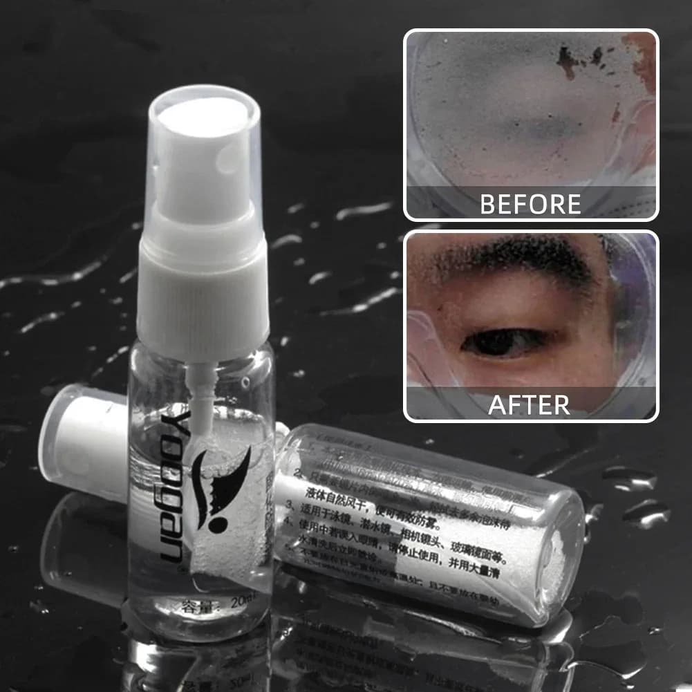 Agent anti-buée solide pour lunettes - Solution concentrée à diluer pour piscine et plongée