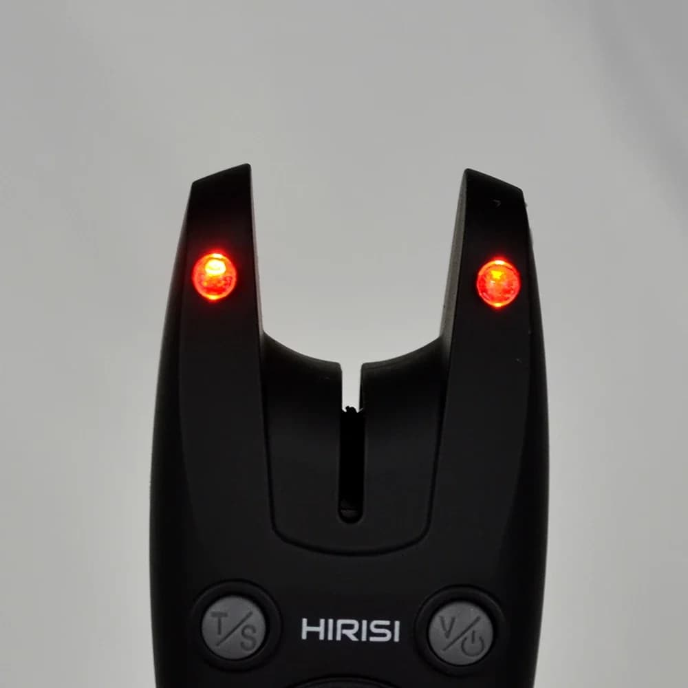 Alarme de touche Hirisi S5 additionnelle pour set d'alarme sans fil pêche carpe - Accessoire complémentaire
