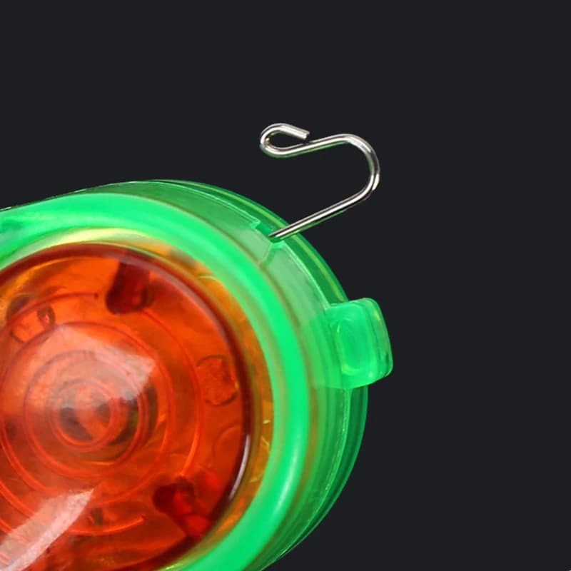 Alarme de pêche à clip haute sensibilité - Détecteur sonore et lumineux LED pour touches de poissons