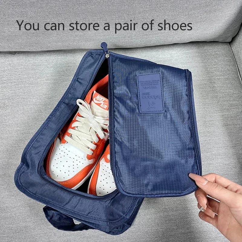 Sacs à chaussures pliables étanches voyage rangement grande capacité multifonction organisateur chaussures portable
